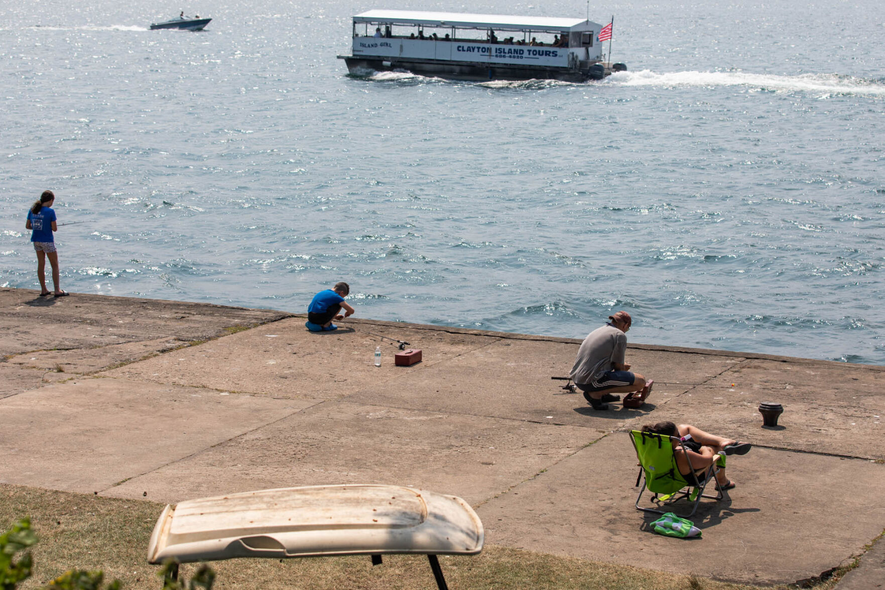Summer day at thousand Island park